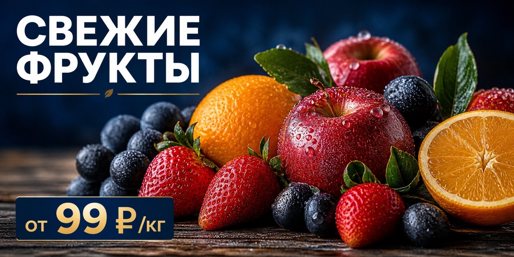 Свежие фрукты